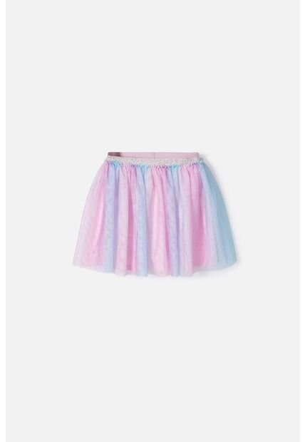 Falda De Mic En Tull Multicolor Para Niña 6