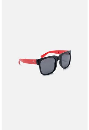 Gafas De Sol Mic Negro Y Rojo Para Niño U