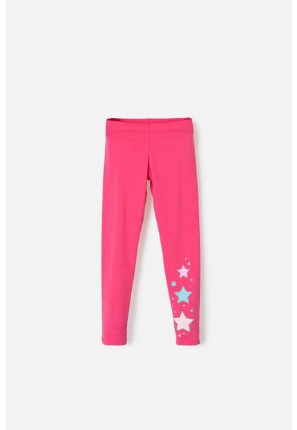 Leggins De Mic Estampado Rosado Para Niña 4