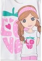 Camiseta De Mic Manga Corta Multicolor Para Niña 10 de MARCA MIC