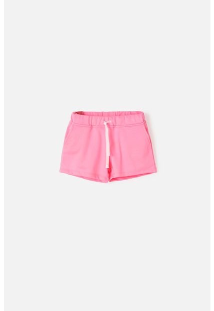 Short De Mic Con Cordón Rosado Para Niña 12