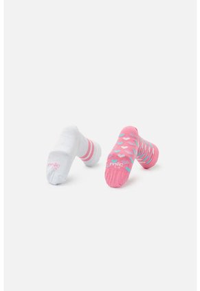 Medias X2 De Mic Multicolor Para Niña 8-10