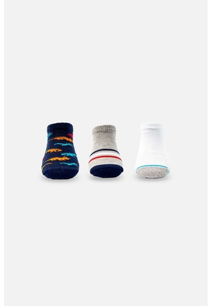 Medias X3 De Mic Multicolor Para Niño 8-10