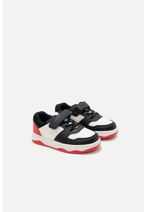 Tenis De Mic Blanco Rojo Y Negro Para Niño 28