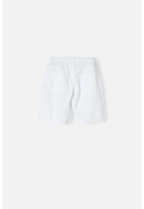 Bermuda De Mic Con Cordón Blanca Para Niño 4