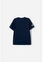 Camiseta Mic Azul Oscuro Manga Corta Para Niño 12 de MARCA MIC