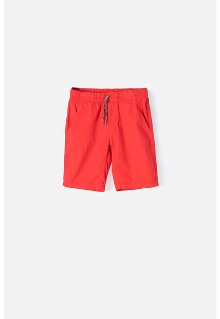 Bermuda Mic Con Cordón Ajustable Roja Para Niño 4
