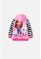 Buzo De Gabby's Dollhouse Abierto Rosado Para Niña 2T A 5T 3T de MARCA MIC