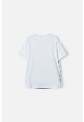 Camiseta Mic Blanca Manga Corta Para Niña 10