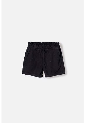 Short De Mic Con Cordón Negro Para Niña 6