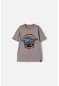 Camiseta  De Mic Manga Corta Taupe Para Niño 6 de MARCA MIC