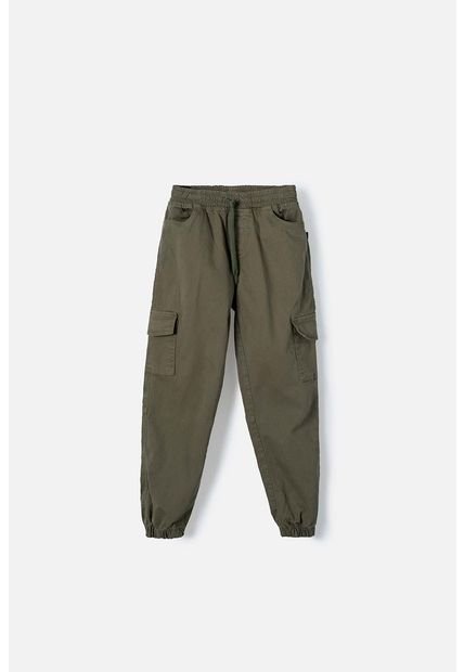 Pantalón De Mic Con Cordón Verde Para Niño 12
