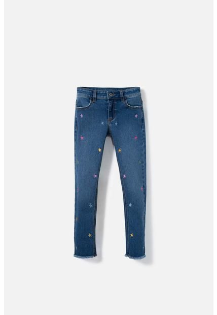 Jean De Mic Con Estrellas Azul Para Niña 12