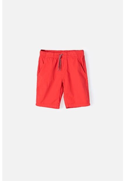 Bermuda Mic Con Cordón Ajustable Roja Para Niño 8