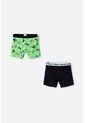 Pack X2 Boxer De Minecraft Multicolor Para Niño 8 de MARCA MIC