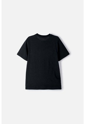 Camiseta De Among Us Manga Corta Negro Para Niño L