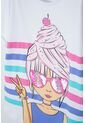 Camiseta Mic Blanca Manga Corta Para Niña 6 de MARCA MIC
