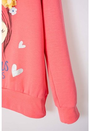 Buzo Mic Estampado Rosado Para Niña 12