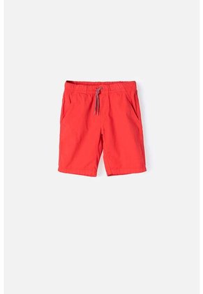 Bermuda Mic Con Cordón Ajustable Roja Para Niño 4