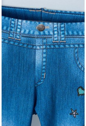 Leggins De Mic Azul Para Niña 4