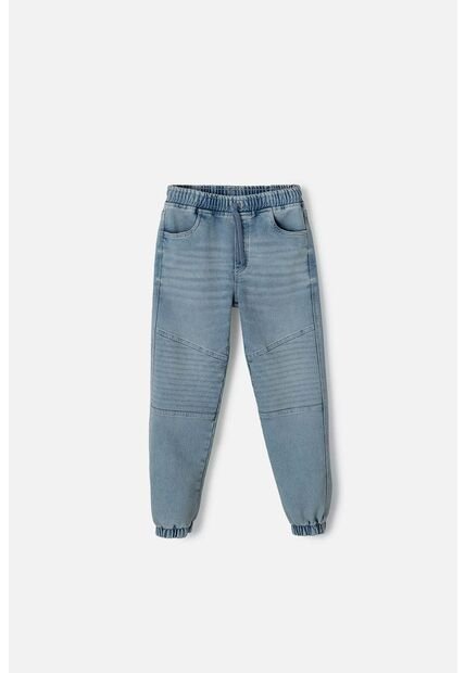 Jogger De Mic Con Cordón Azul Claro Para Niño 10