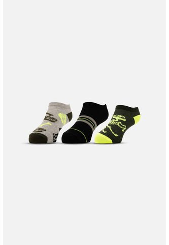 Medias X3 De Mic Multicolor Para Niño 8-10 MARCA MIC