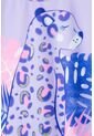 Vestido De Baño Mic Morado Con Estampado Animal Print Para Niña 4 de MARCA MIC