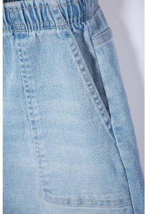 Short De Mic Con Cordón Azul Para Niña 4