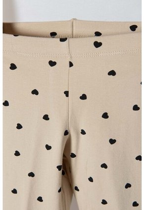 Pack X2 Leggins De Mic Caqui Y Negro Para Niña 10