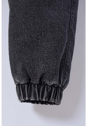 Jogger De Mic Con Bolsillos Negro Para Niño 4