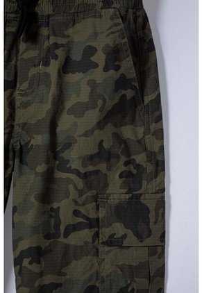 Jogger De Mic Con Cordón Verde Militar Para Niño 4