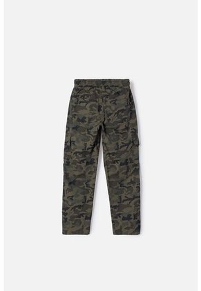 Jogger De Mic Con Cordón Verde Militar Para Niño 4