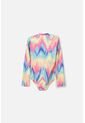 Vestido De Baño Mic De Manga Larga Multicolor Para Niña 10 de MARCA MIC