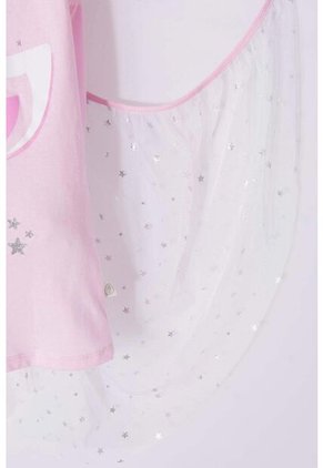 Camiseta Mic Multicolor Manga Corta Para Niña 10