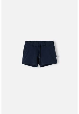 Short Mic Azul Con Pretina Elástica Para Niña 4 MARCA MIC