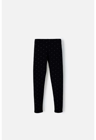 Leggins De Mic Con Cintura Elastica Negro Para Niña 4 MARCA MIC