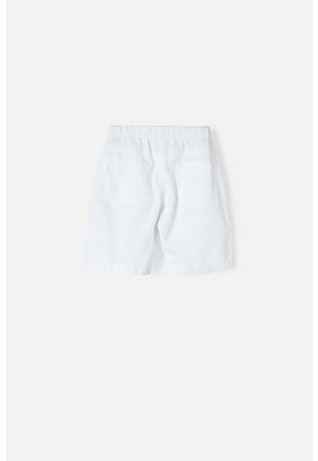 Bermuda De Mic Con Cordón Blanca Para Niño 4