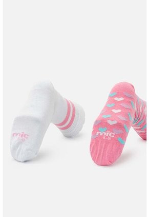 Medias X2 De Mic Multicolor Para Niña