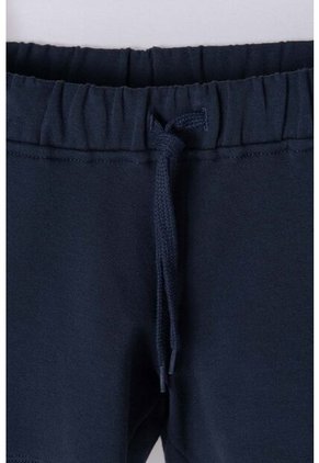 Short Mic Azul Con Pretina Elástica Para Niña 6