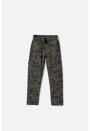 Jogger De Mic Con Cordón Verde Militar Para Niño 6