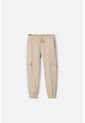 Jogger De Mic Con Cordón Caqui Para Niño 4 de MARCA MIC