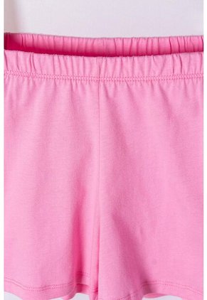 Pijama De Mic 3 Piezas Marfil Y Rosado Para Niña 8