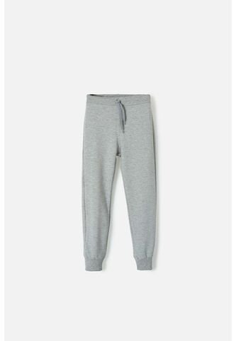 Jogger De Mic Con Cordón Gris Para Niño 4 MARCA MIC