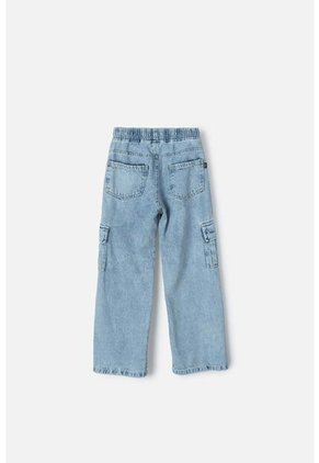 Jean De Mic Azul Claro Para Niña 12