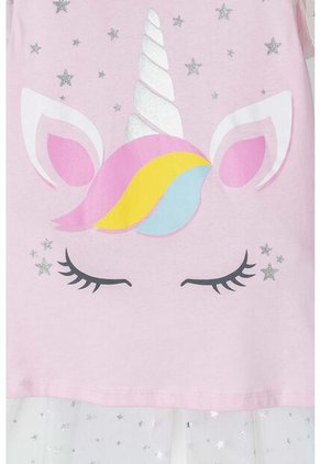 Camiseta Mic Multicolor Manga Corta Para Niña 6