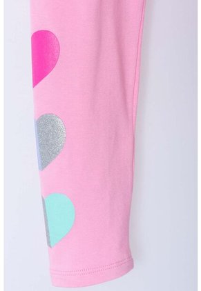 Leggins De Mic Con Estampado Rosado Para Niña 6