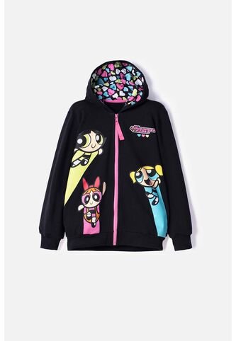 Buzo De Las Chicas Superpoderosas Cerrado Para Niña 12 MARCA MIC