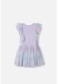 Vestido De Mic Con Falda En Tull Morado Para Niña 10 de MARCA MIC