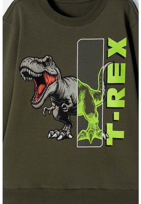 Buzo De Mic Cerrado Verde Para Niño 4