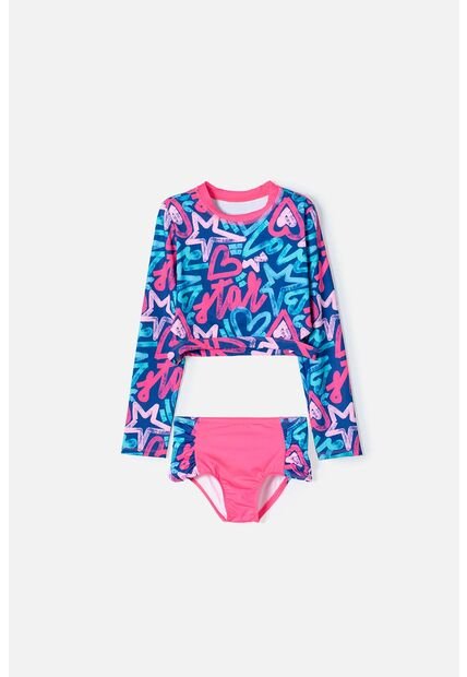 Conjunto De Baño De Mic Multicolor Para Niña 8